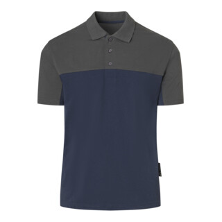 Kübler Polo dunkelblau/dunkelgrau S