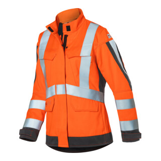 KÜBLER ProtectIQ High Vis Damenjacke ARC2 PSA warnorange/anthrazit Gr. 42