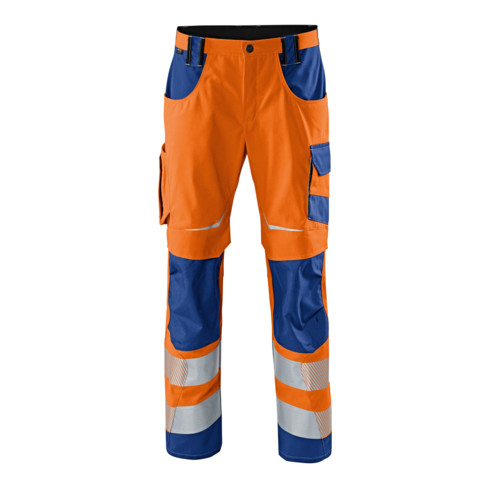 Kübler PSA Reflectiq Hose 2207 warnorange/kbl.blau 102