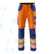 Kübler PSA Reflectiq Hose 2207 warnorange/kbl.blau