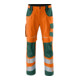 Kübler PSA Reflectiq Hose 2207 warnorange/moosgrün-1