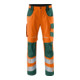Kübler PSA Reflectiq Hose 2207 warnorange/moosgrün-1