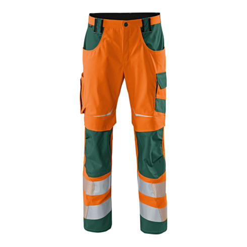 Kübler PSA Reflectiq Hose 2207 warnorange/moosgrün