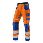 Kübler PSA Reflectiq Hose 2407 warnorange/kornblumenblau