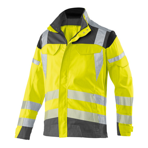 Kübler PSA Reflectiq Jacke 1207 warngelb/anthrazit