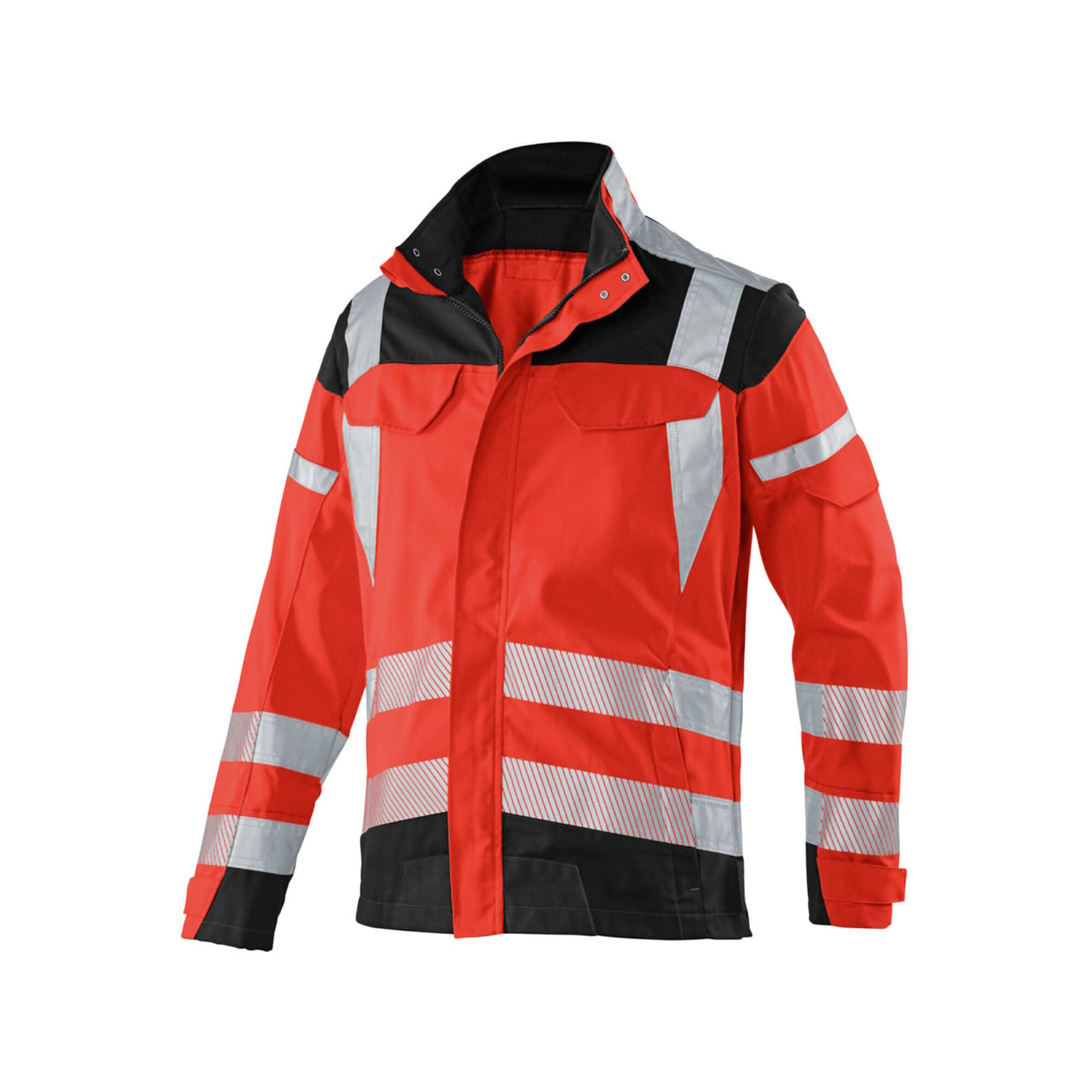 Kübler PSA Reflectiq Jacke 1207 warnrot/schwarz 44 ; Kübler Workwear