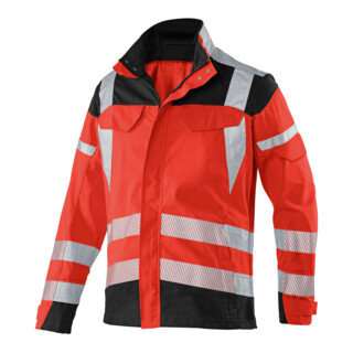 Kübler PSA Reflectiq Jacke 1207 warnrot/schwarz 52