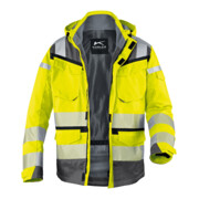 Kübler PSA Reflectiq Jacke 1307 warngelb/anthrazit-5