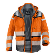 Kübler PSA Reflectiq Jacke 1307 warnorange/anthrazit-5