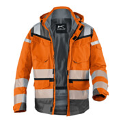 Kübler PSA Reflectiq Jacke 1307 warnorange/anthrazit