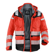 Kübler PSA Reflectiq Jacke 1307 warnrot/schwarz-4