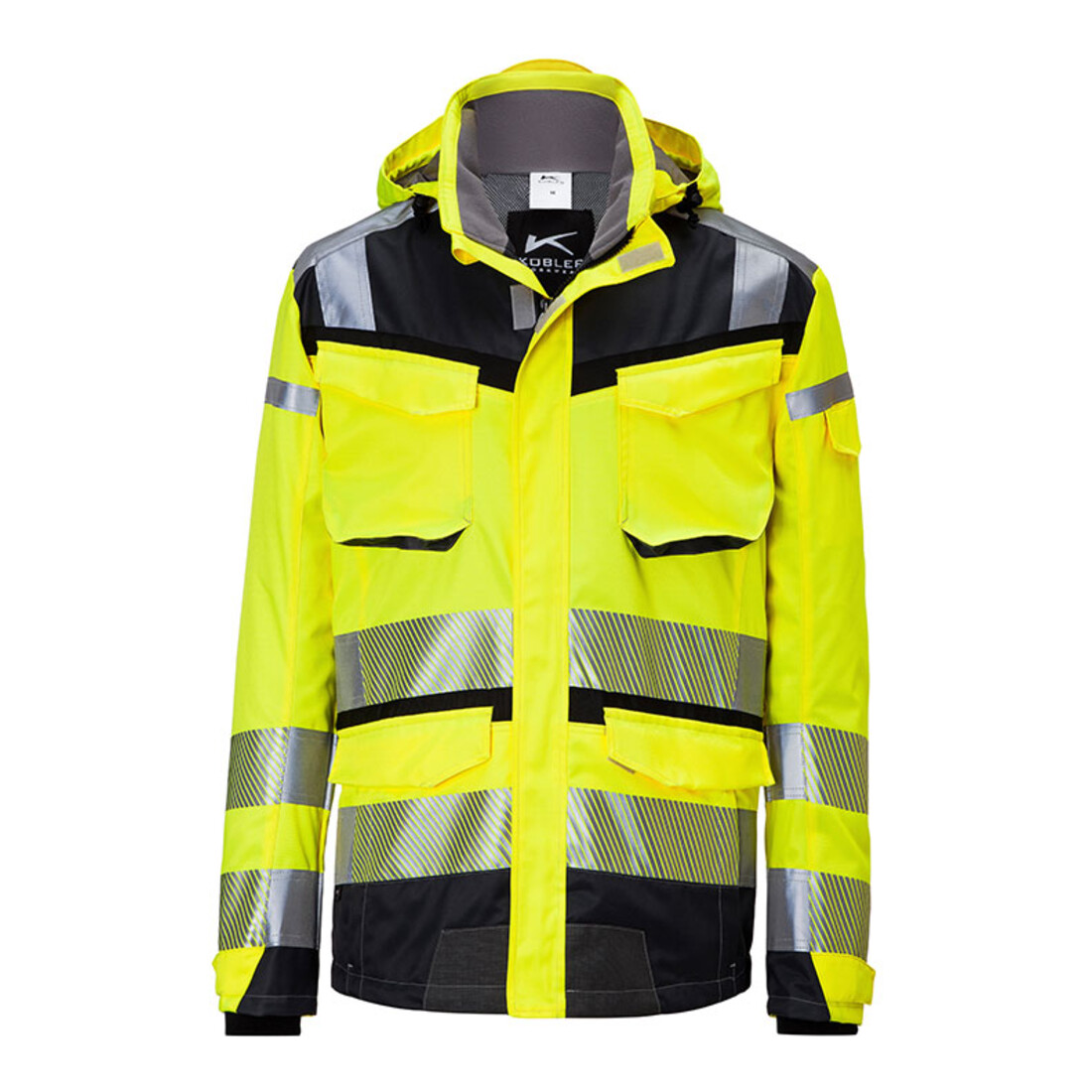 Kübler PSA Reflectiq Jacke 1307 warnrot/schwarz