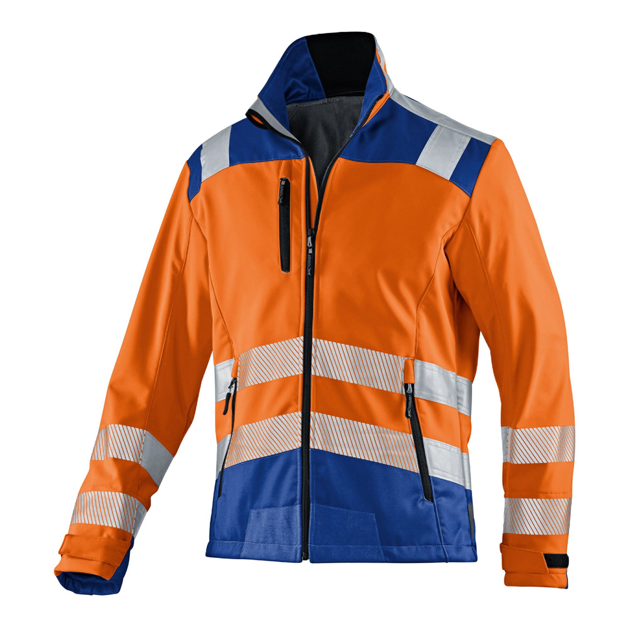 Kübler PSA Reflectiq Jacke 1507 warnorange/kbl.blau L ; Kübler Workwear