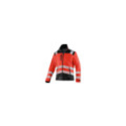 Kübler PSA Reflectiq Jacke 1507 warnrot/schwarz