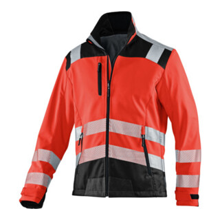 Kübler PSA Reflectiq Jacke 1507 warnrot/schwarz