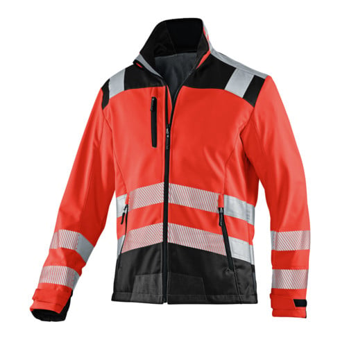 Kübler PSA Reflectiq Jacke 1507 warnrot/schwarz