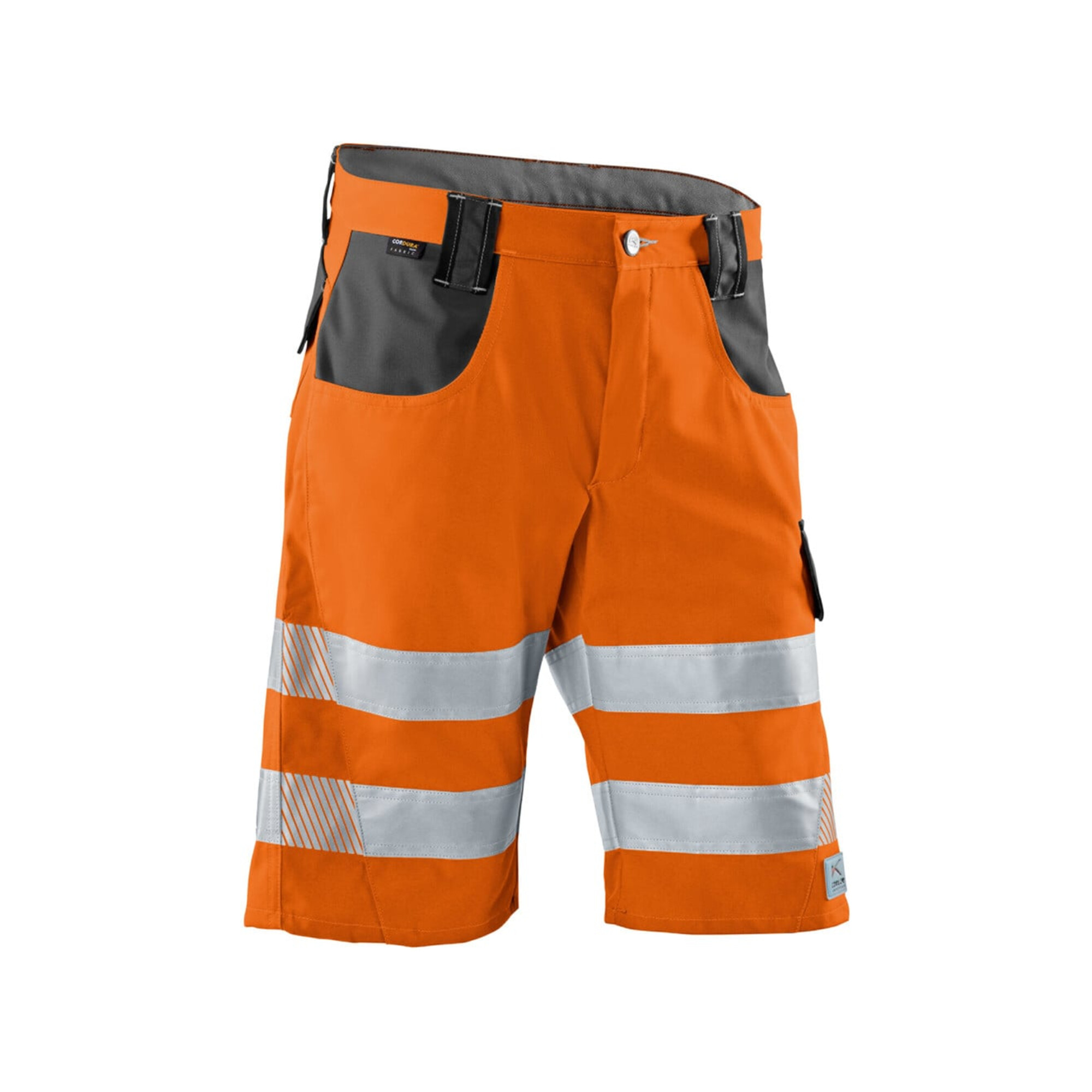 Kübler PSA Reflectiq Shorts 2307 warnorange/anthrazit 44 ; Kübler Workwear