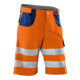 Kübler PSA Reflectiq Shorts 2307 warnorange/kbl.blau 46-1