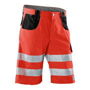 Kübler PSA Reflectiq Shorts 2307 warnrot/schwarz 64