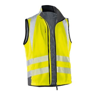 Kübler PSA Reflectiq Weste 7207 warngelb/anthrazit 4XL