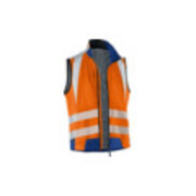 Kübler PSA Reflectiq Weste 7207 warnorange/kornblumenblau