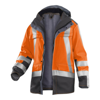 Kübler PSA Safety X Jacke 1969 warnorange/anthrazit Größe M