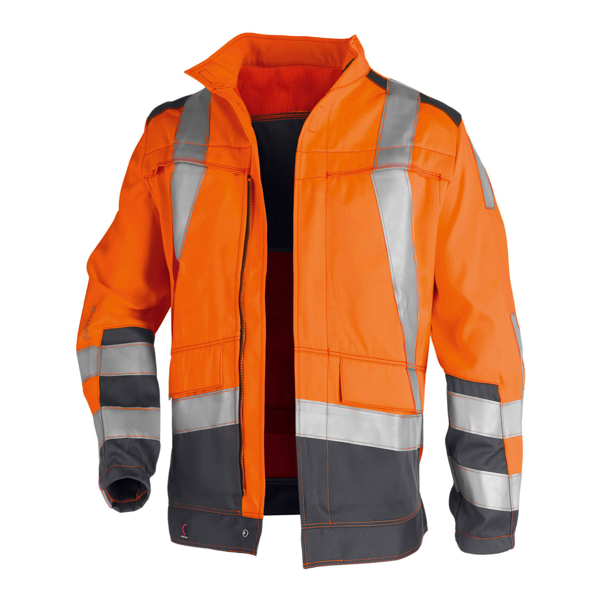 Kübler PSA Safety X7 Jacke 1779 warnorange/anthrazit Größe 46 ; Kübler Workwear