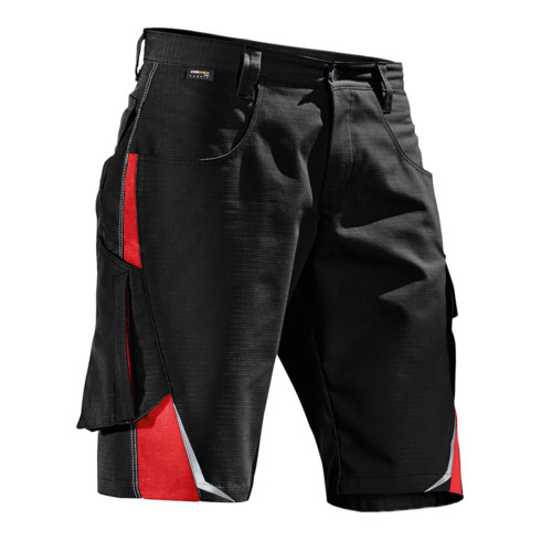 Kübler Pulsschlag Bermuda 2524 schwarz/mittelrot