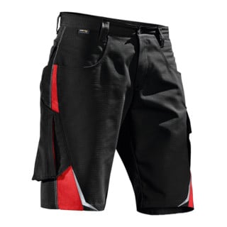 Kübler Pulsschlag Bermuda 2524 schwarz/mittelrot