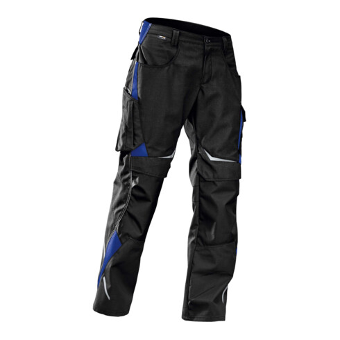 Kübler Pulsschlag Hose 2324 schwarz/kornblumenblau