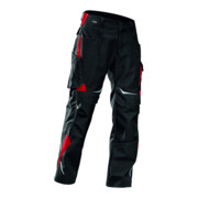 Kübler Pulsschlag Hose 2324 schwarz/mittelrot Größe 42