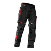 Kübler Pulsschlag Hose 2324 schwarz/mittelrot Größe 50