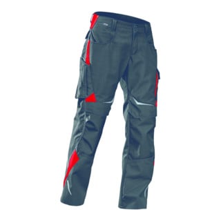 Kübler Pulsschlag Hose 2324 schwarz/mittelrot Größe 54