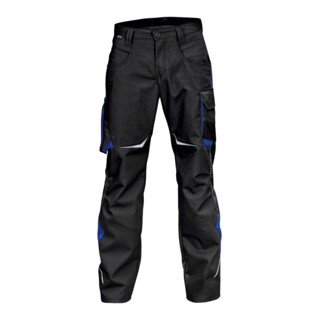 Kübler Pulsschlag Hose 2424 schwarz/kornblumenblau