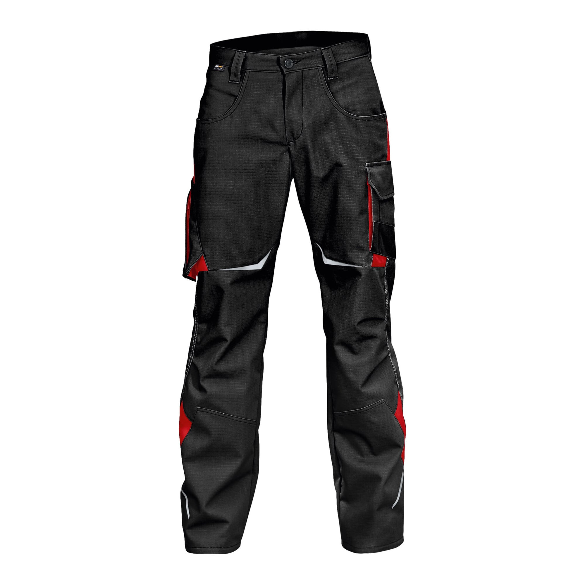 Kübler Pulsschlag Hose 2424 schwarz/mittelrot Größe 106 ; Kübler Workwear