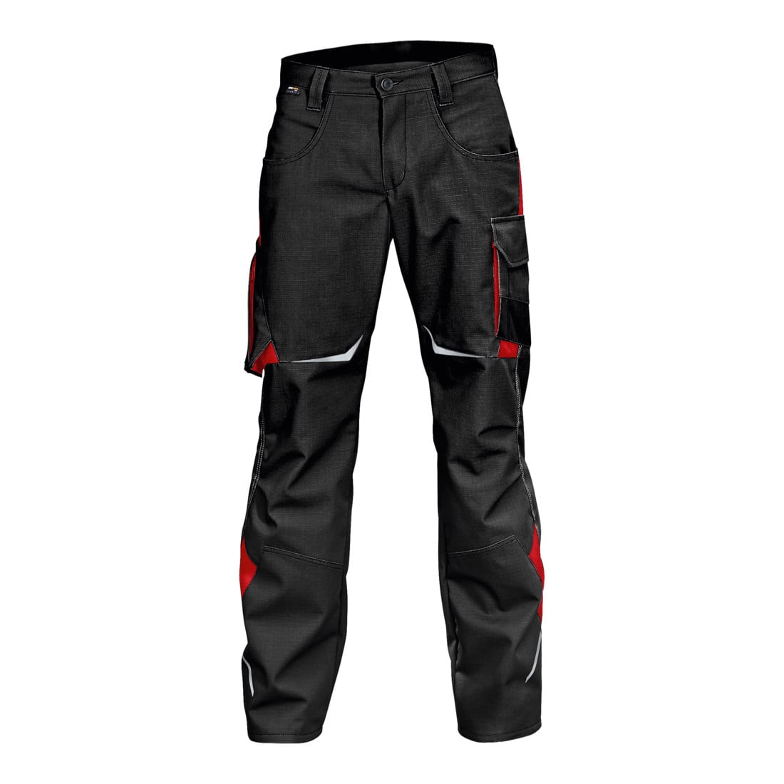 Kübler Pulsschlag Hose 2424 schwarz/mittelrot