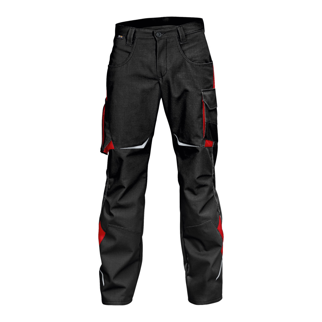 Kübler Pulsschlag Hose 2424 schwarz/mittelrot