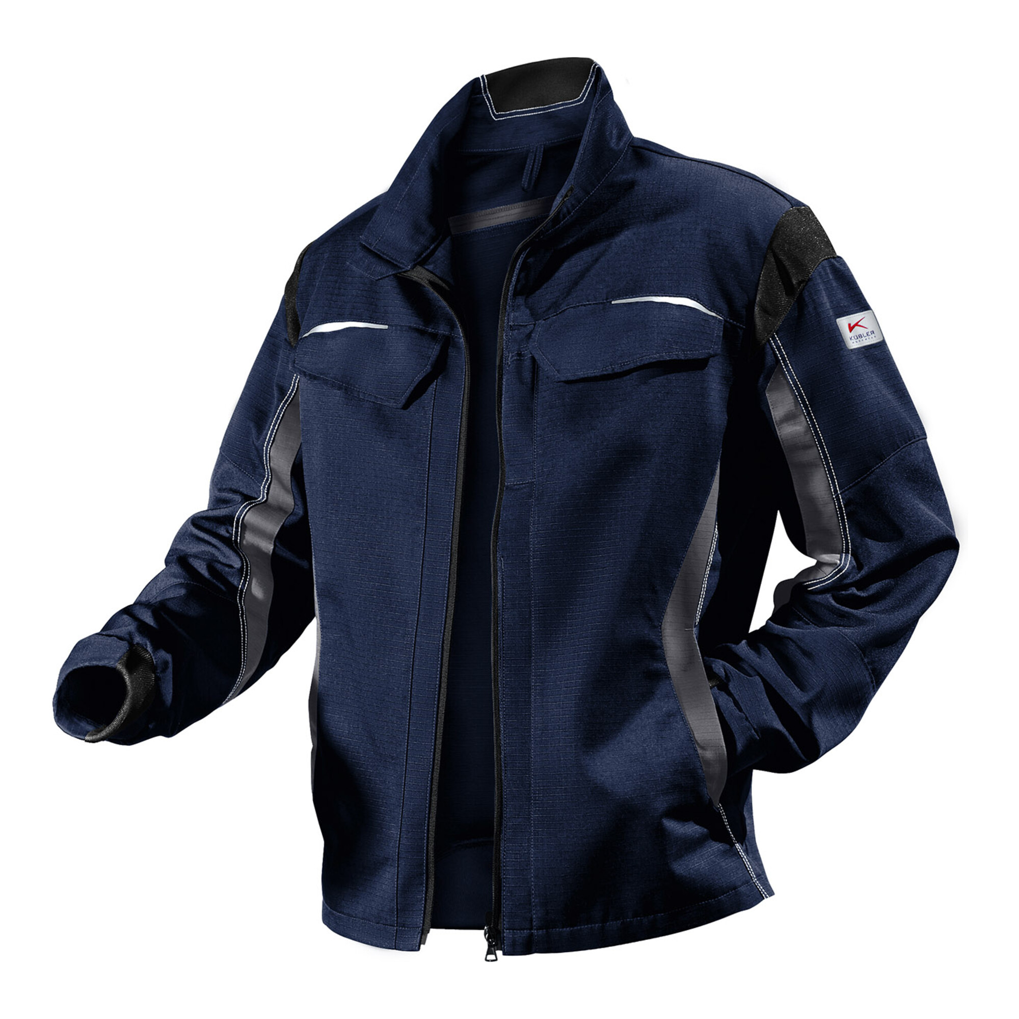 Kübler Pulsschlag Jacke 1324 dunkelblau/anthrazit Größe 60 ; Kübler Workwear