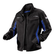 Kübler Pulsschlag Jacke 1324 schwarz/kornblumenblau Größe 54-4