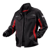 Kübler Pulsschlag Jacke 1324 schwarz/mittelrot-1
