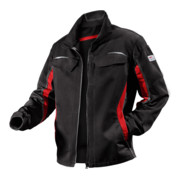 Kübler Pulsschlag Jacke 1324 schwarz/mittelrot-1