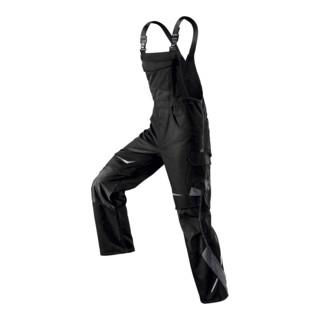 Kübler Pulsschlag Latzhose 3324 schwarz/anthrazit Größe 27