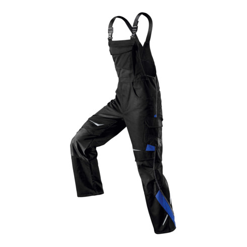 Kübler Pulsschlag Latzhose 3324 schwarz/kornblumenblau