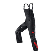 Kübler Pulsschlag Latzhose 3324 schwarz/mittelrot-3
