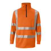 Kübler REFLECTIQ Zip-Sweater PSA 2 warnorange-3