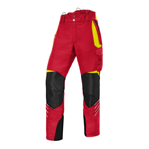 Kübler Schnittschutzhose FOREST PSA 3 rot/warngelb Form 2750