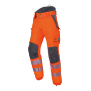 KÜBLER Schnittschutzhose REFLECTIQ PSA 3 warnorange/anthrazit L-78-1