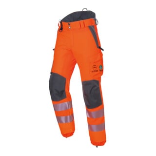 KÜBLER Schnittschutzhose REFLECTIQ PSA 3 warnorange/anthrazit S-82