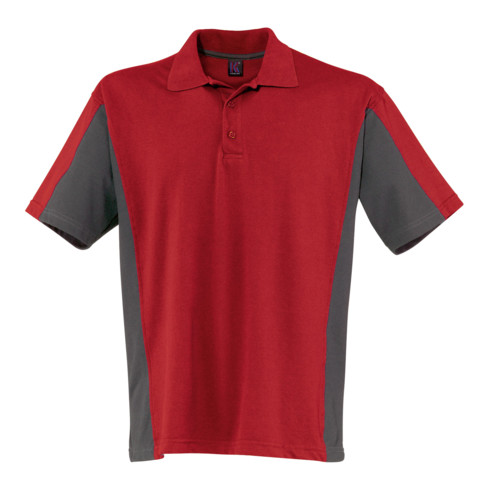 Kübler Shirt-Dress Shirt 5019 mittelrot/anthrazit