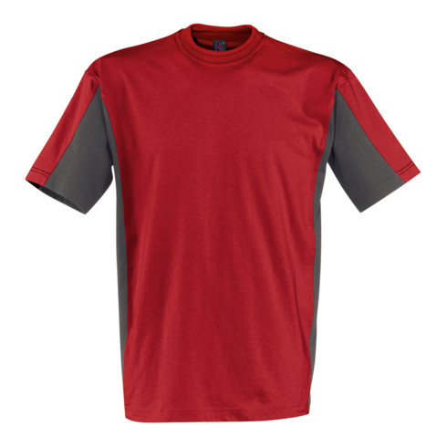 Kübler Shirt-Dress Shirt 5020 mittelrot/anthrazit